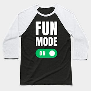 Fun Mode Baseball T-Shirt